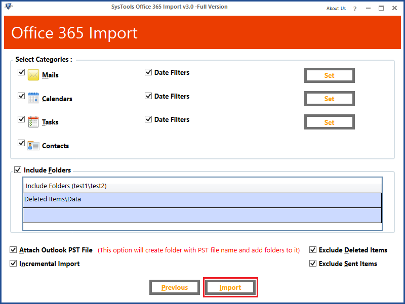 migrate PST to Office 365