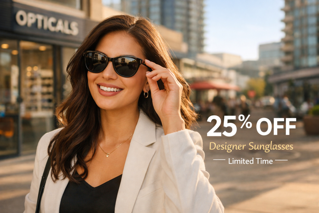 Get 25% Off Designer Sunglasses in Mississauga