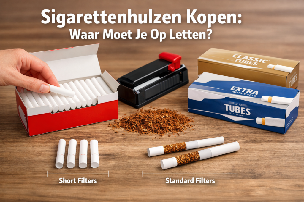 Sigarettenhulzen kopen waar moet je op letten