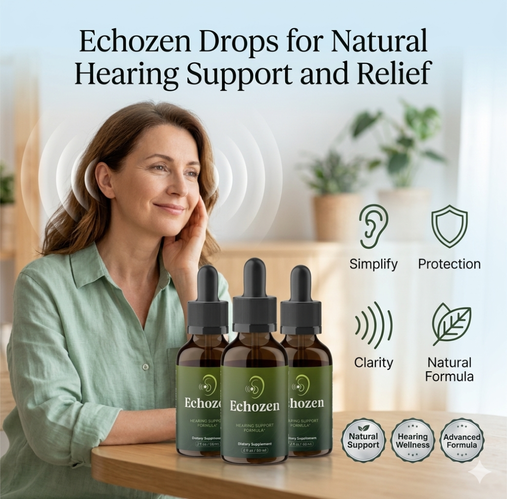 Echozen Drops for Natural Hearing Support and Relief