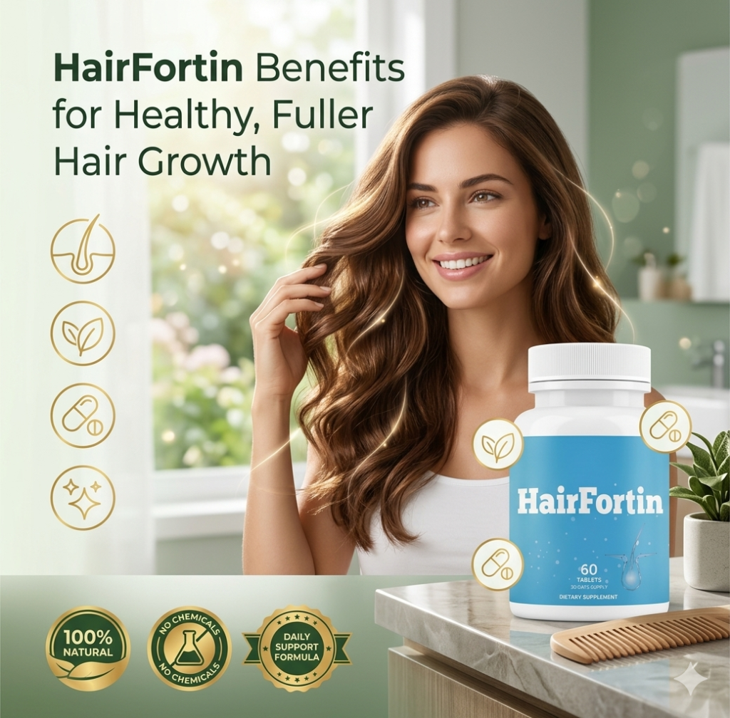 HairFortin Benefits for Healthy, Fuller Hair Growth