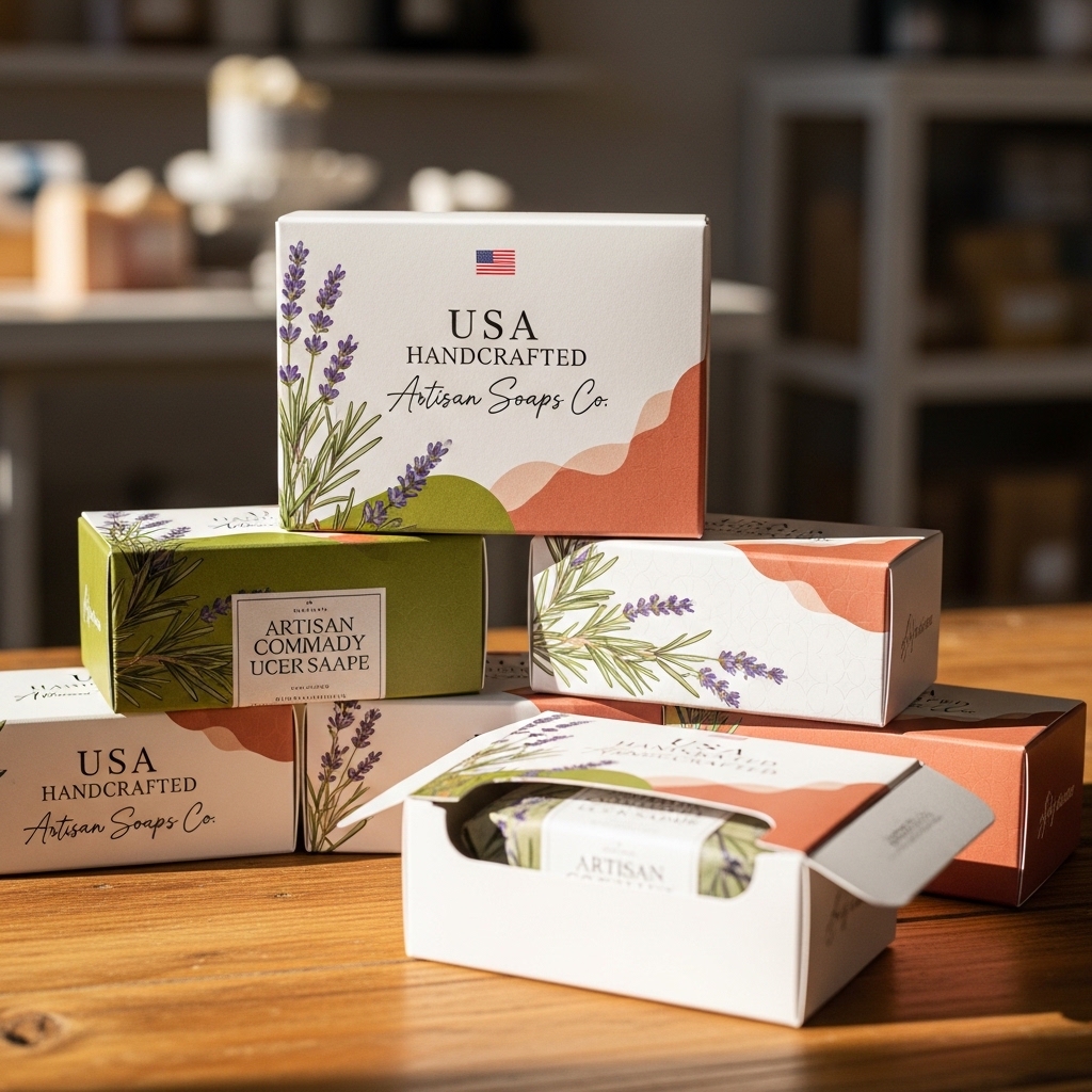 Printed Soap Boxes USA Custom Packaging That Elevates Your Soap Brand