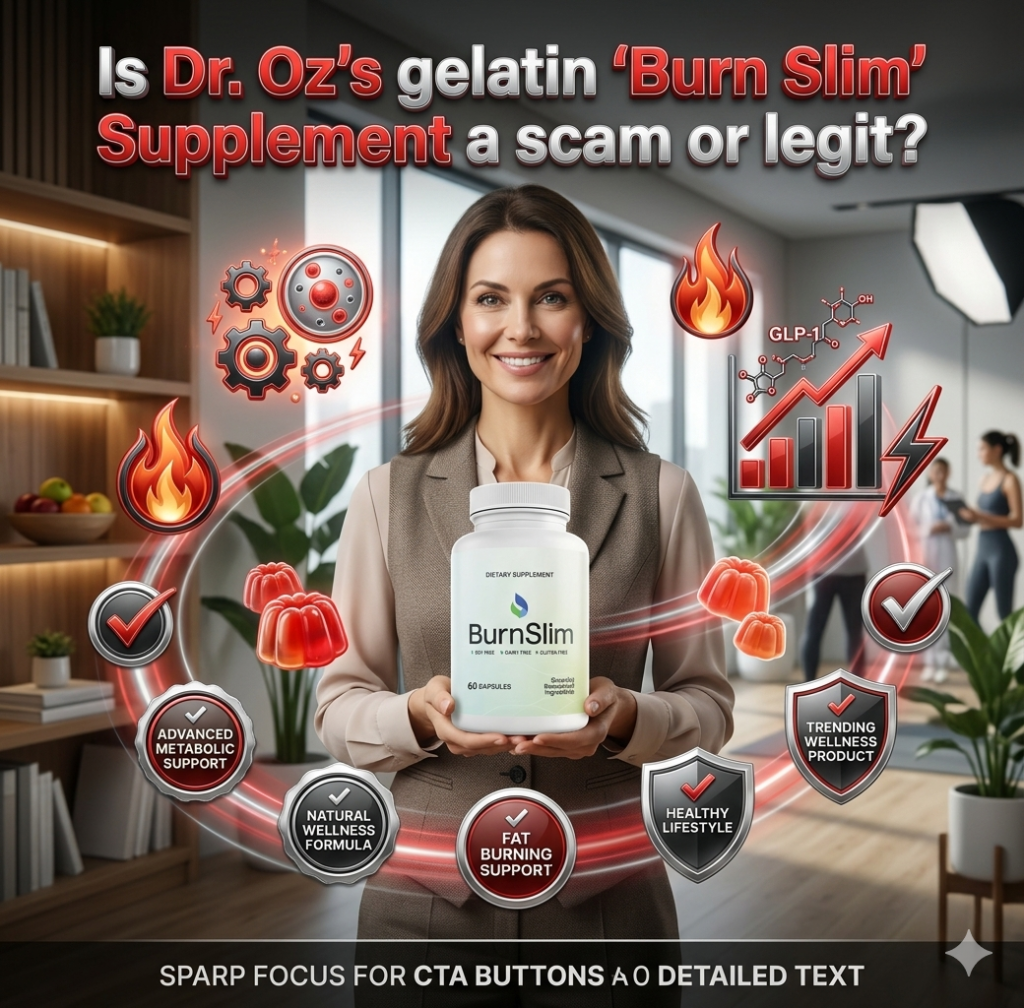 Is Dr. Oz’s gelatin “Burn Slim” Supplement a scam or legit