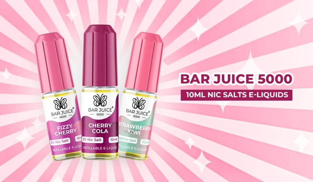 Bar Juice 5000 10ml Nic Salts E-liquids