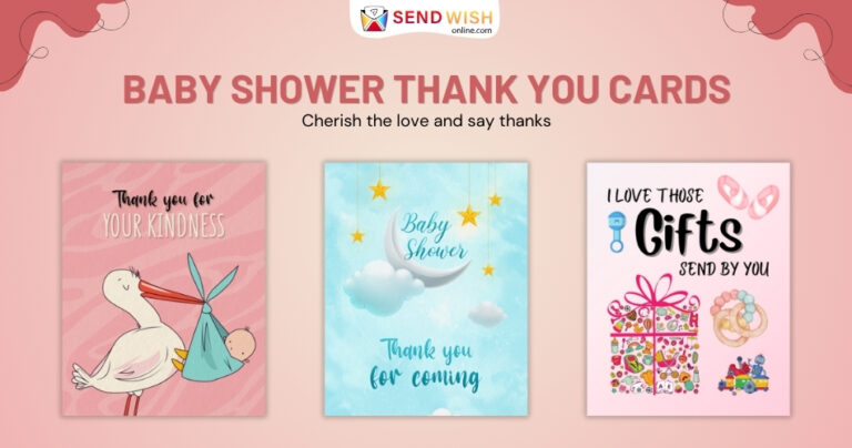 baby shower thank you cards