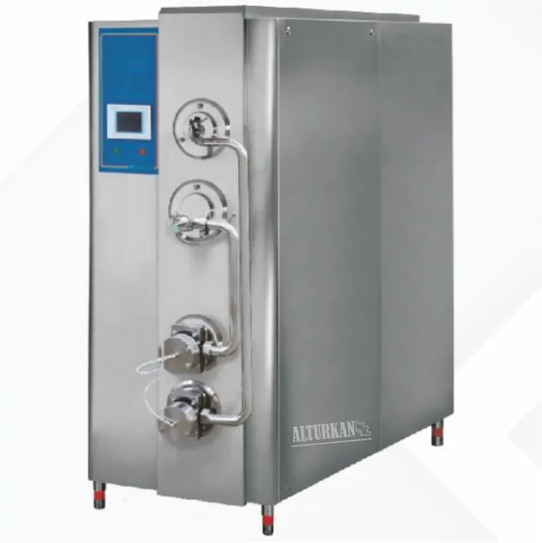 Continuous ice cream freezer