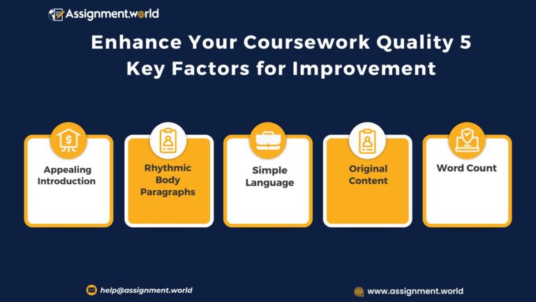 Coursework Quality 5 Key Factors for Improvement