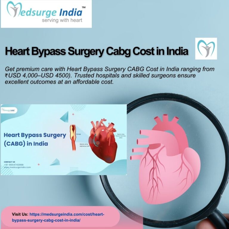 Heart Bypass Surgery Cabg Cost in India