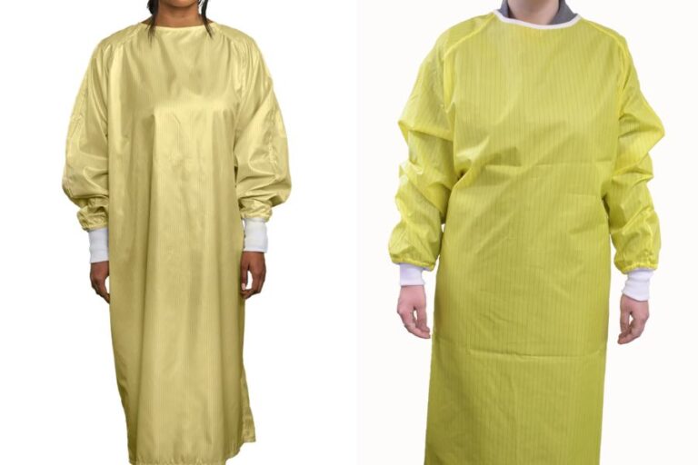 Reusable isolation gowns 