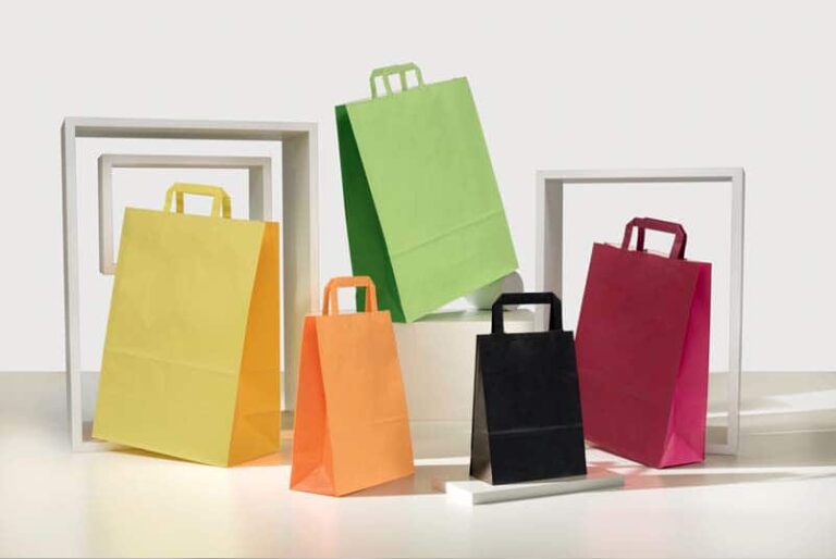 small paper bags with handles