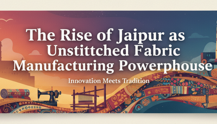 The Rise of Jaipur as a Unstitched  Fabric Manufacturing Powerhouse