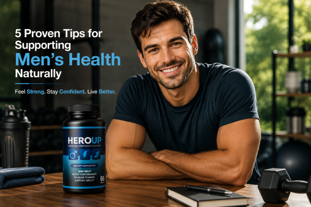 5 Proven Tips for Supporting Men's Health Naturally