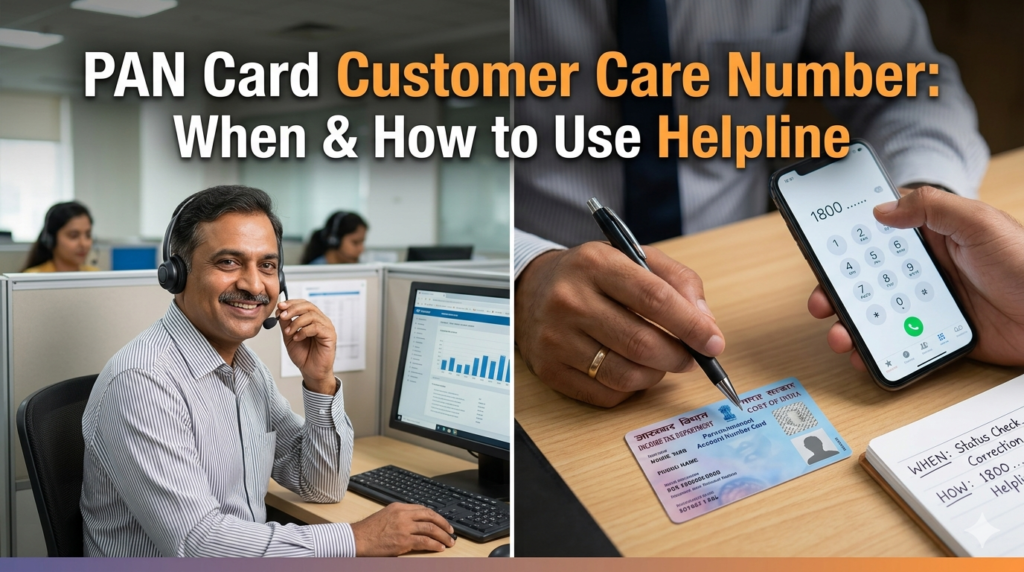 PAN Card Customer Care Number