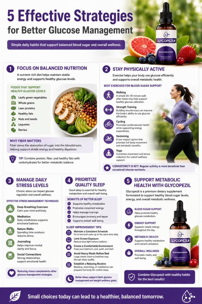5 Effective Strategies for Better Glucose Management